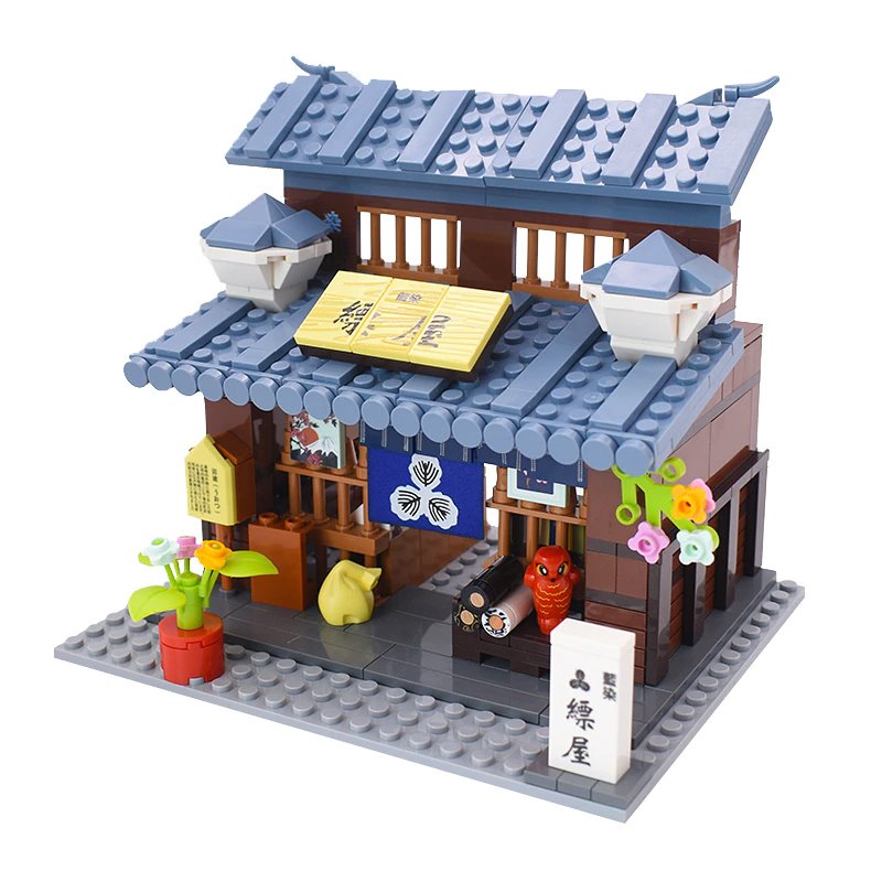 Shirakawa-go Dori Street Japanese Stores Building Sets - Limited Stock | ventumra