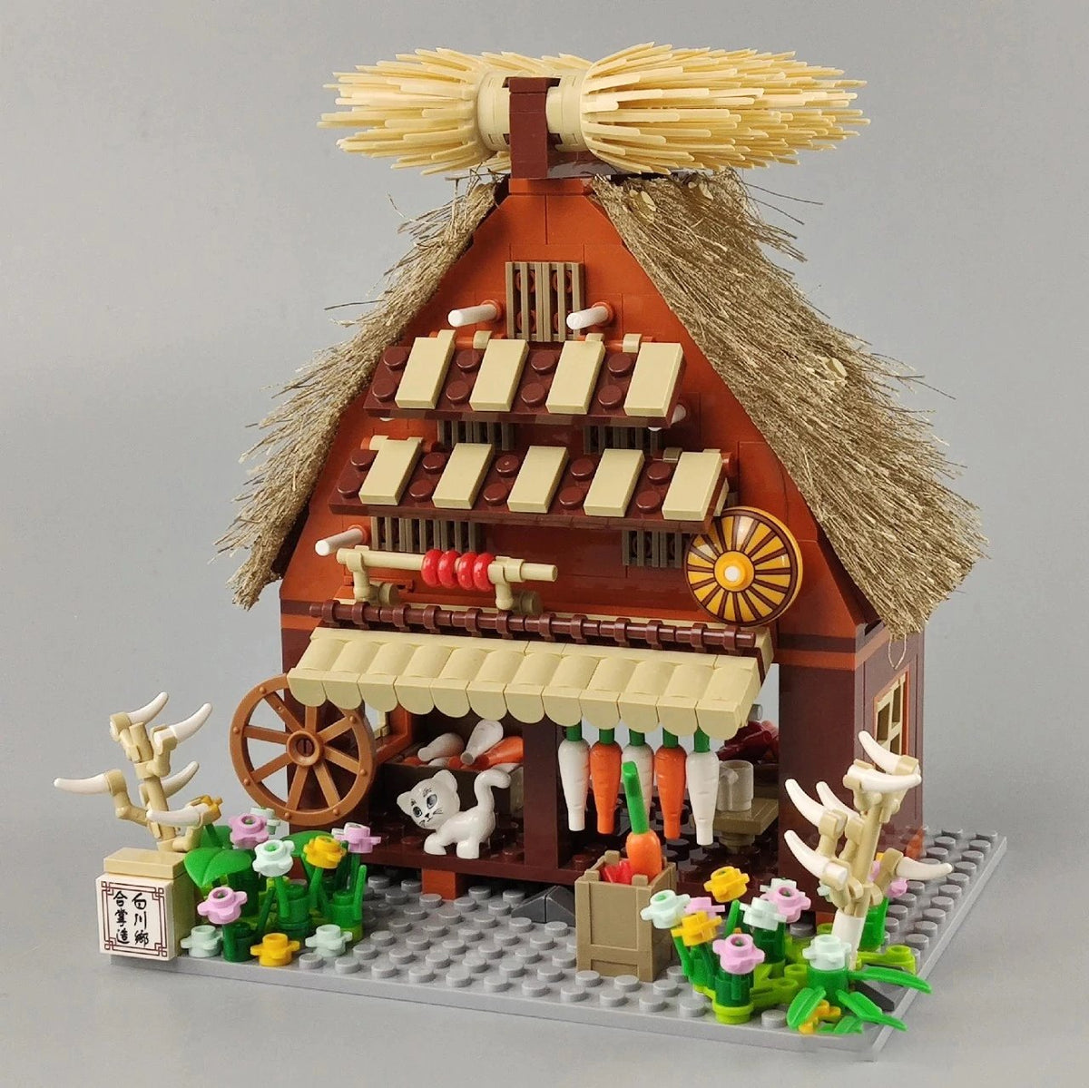 Shirakawa-go Dori Street Japanese Stores Building Sets - Limited Stock | ventumra