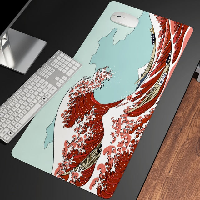 Kolekcja dużych podkładek pod mysz The Great Wave off Kanagawa | ventumra