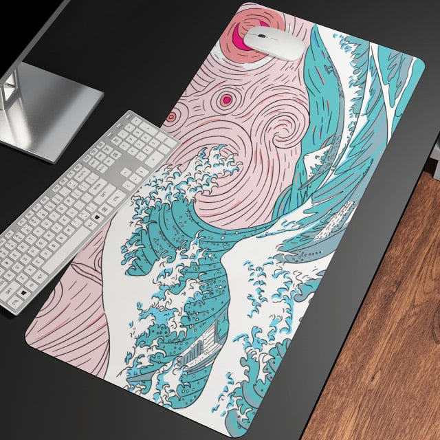 Kolekcja dużych podkładek pod mysz The Great Wave off Kanagawa | ventumra