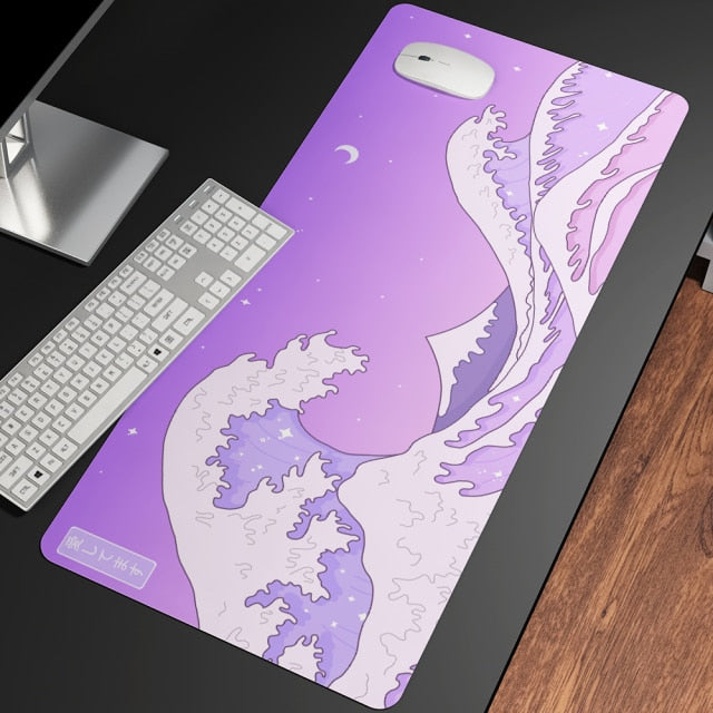 Kolekcja dużych podkładek pod mysz The Great Wave off Kanagawa | ventumra