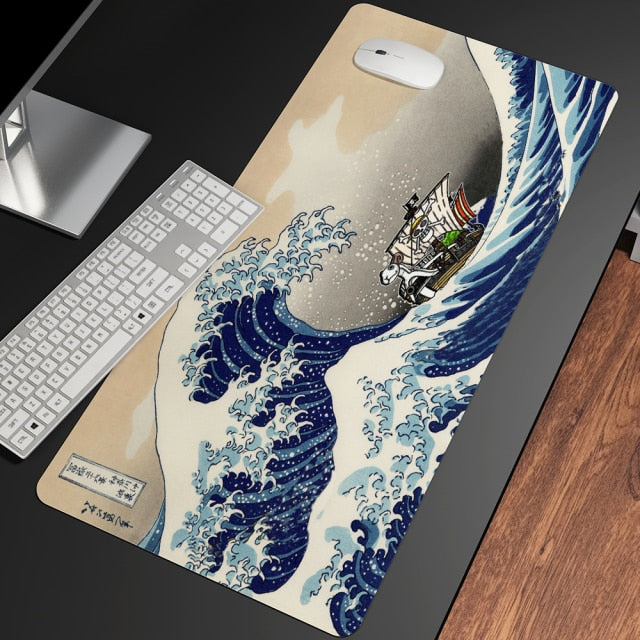 Kolekcja dużych podkładek pod mysz The Great Wave off Kanagawa | ventumra