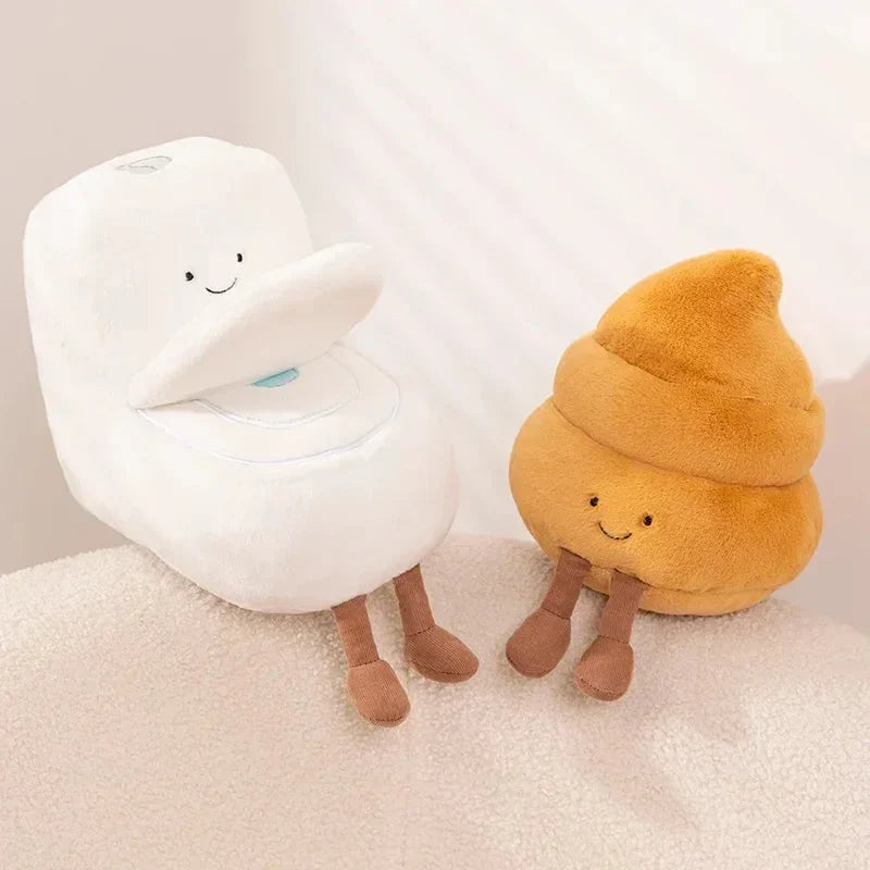 Toilet Buddies Poop Tissue Plunger Plushie Collection | ventumra