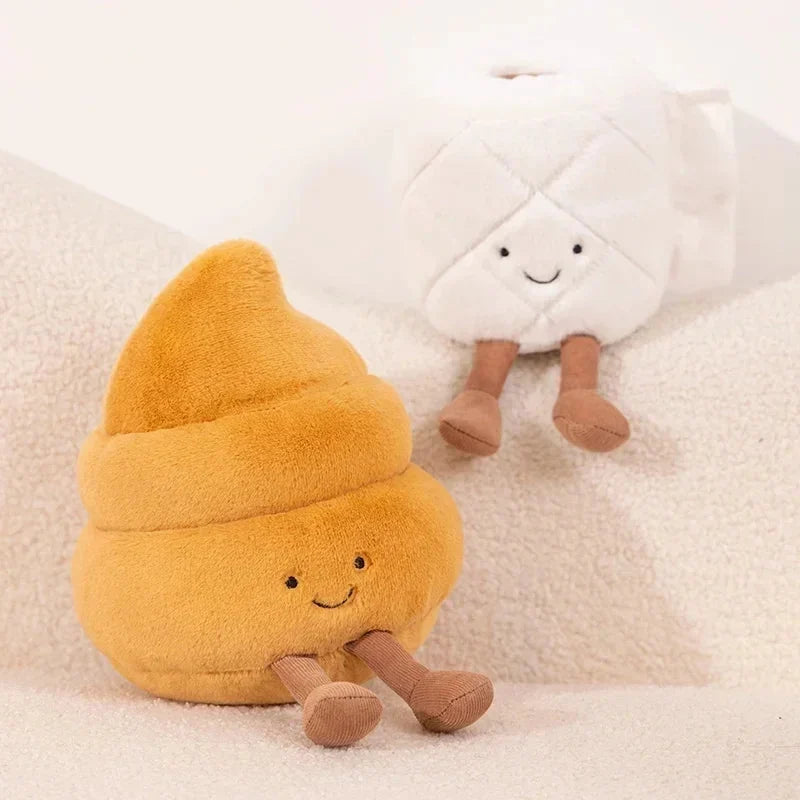 Toilet Buddies Poop Tissue Plunger Plushie Collection | ventumra