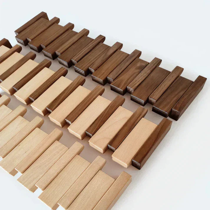 Kleshenger HarmonyCoat – Creative Wooden Coat Rack for Hall and Entrance | ventumra