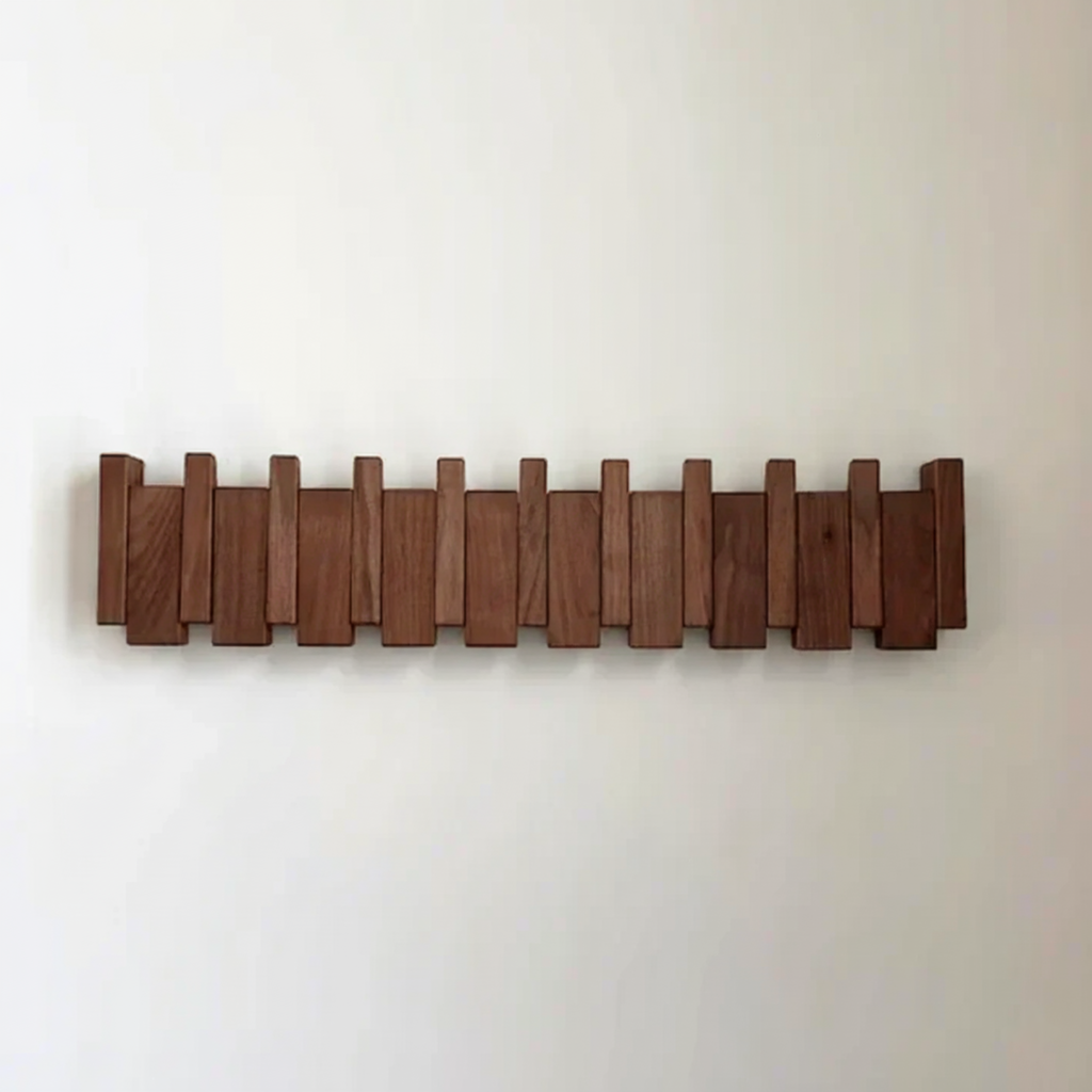 Kleshenger HarmonyCoat – Creative Wooden Coat Rack for Hall and Entrance | ventumra