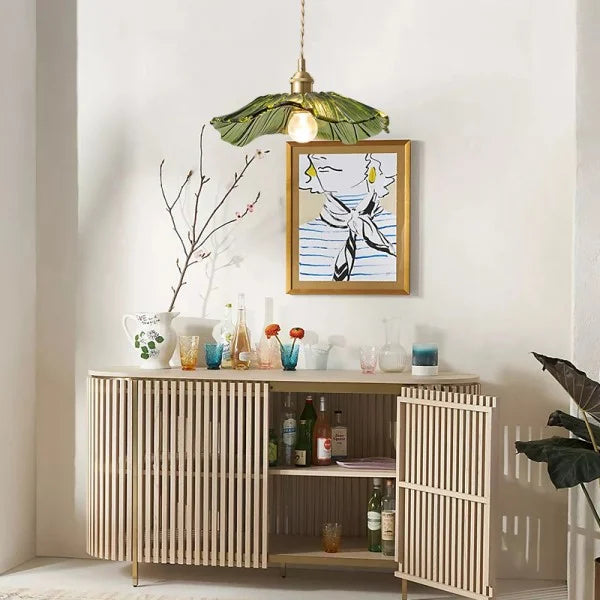 Calia Flower-lampe i glass for tak/oppheng | ventumra