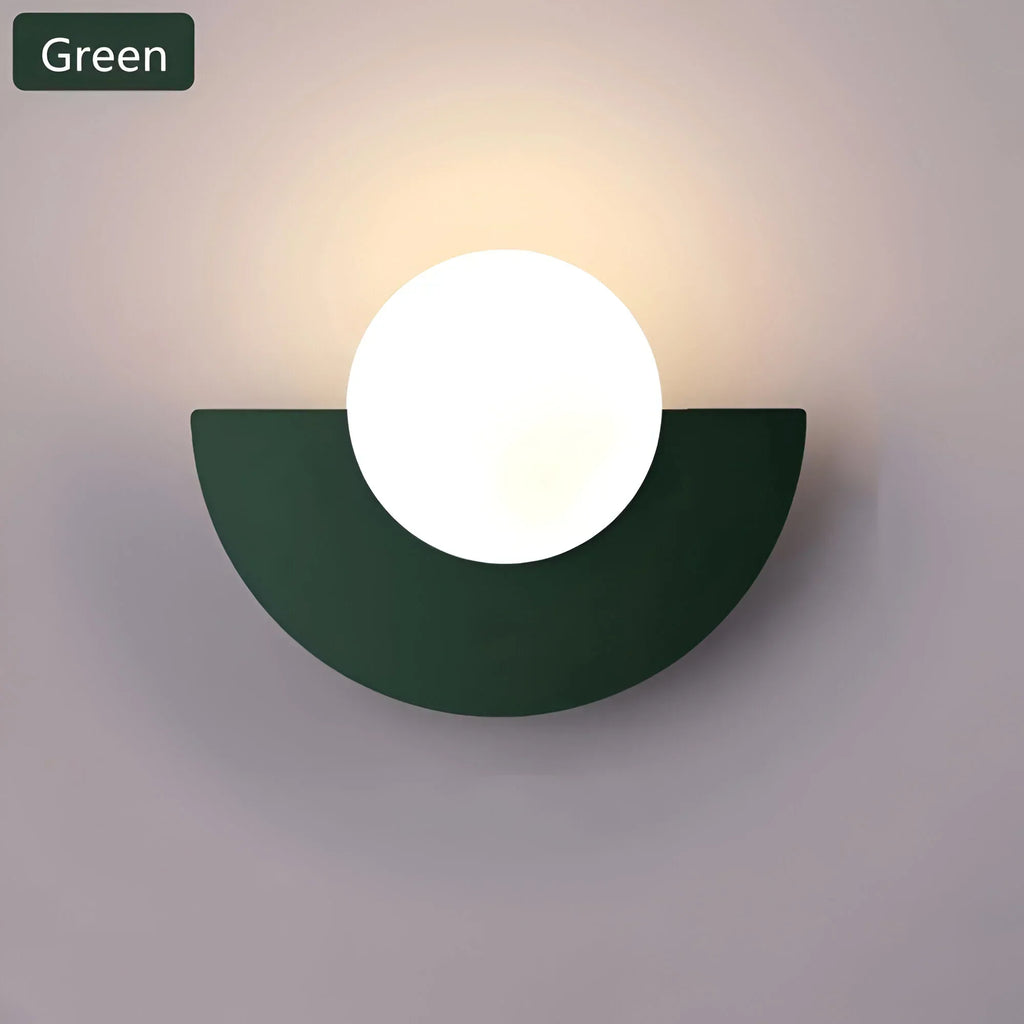 LumiGlow – Modern Half-Circle Wall Sconce | ventumra