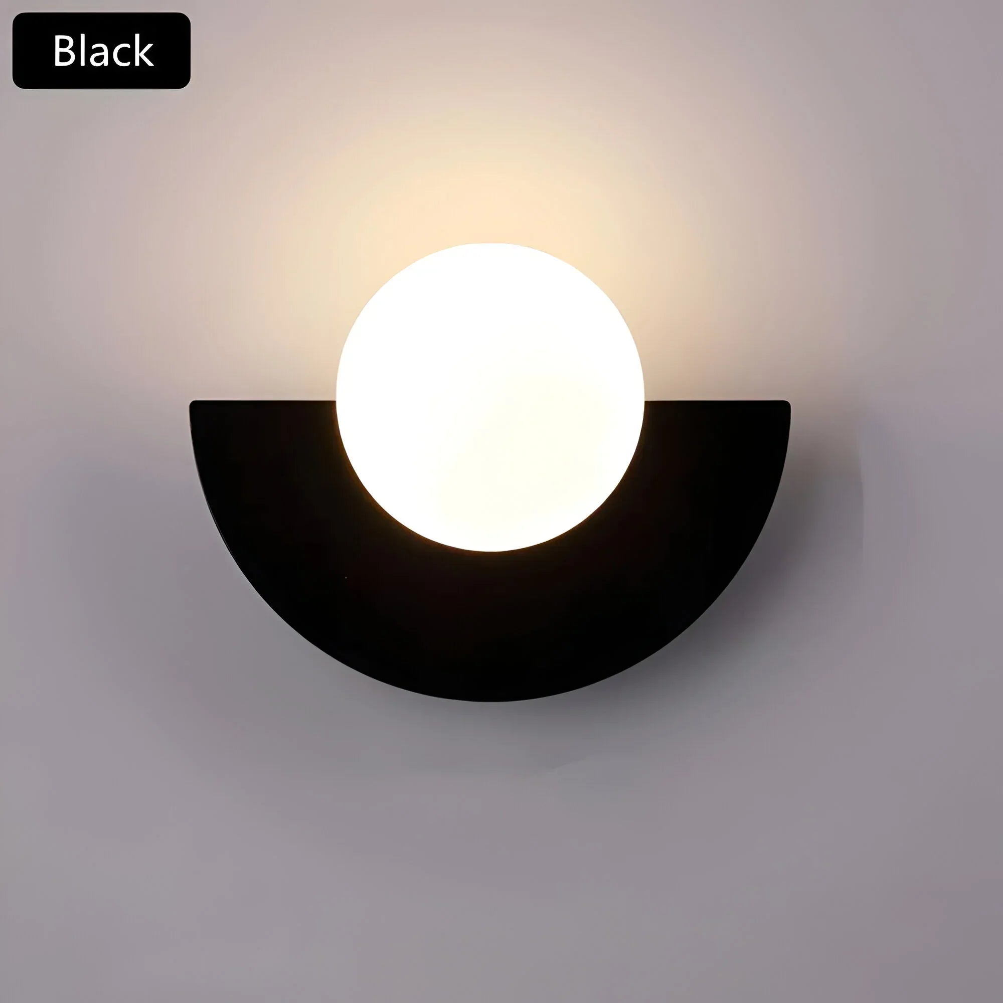 LumiGlow – Modern Half-Circle Wall Sconce | ventumra
