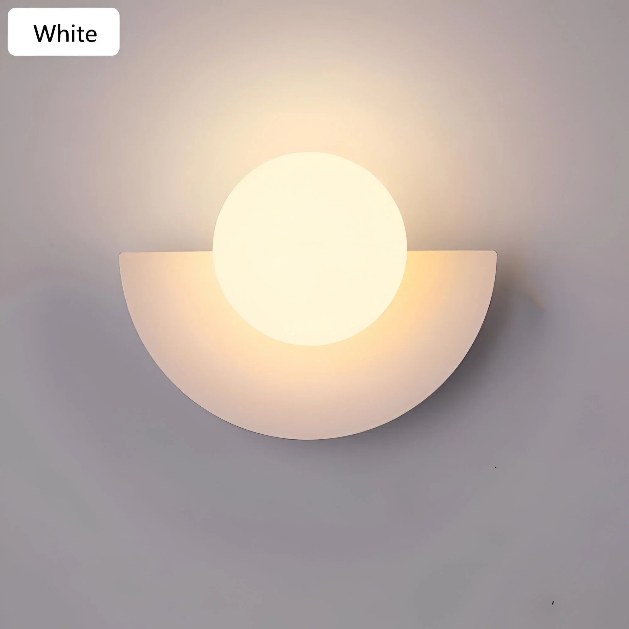 LumiGlow – Modern Half-Circle Wall Sconce | ventumra