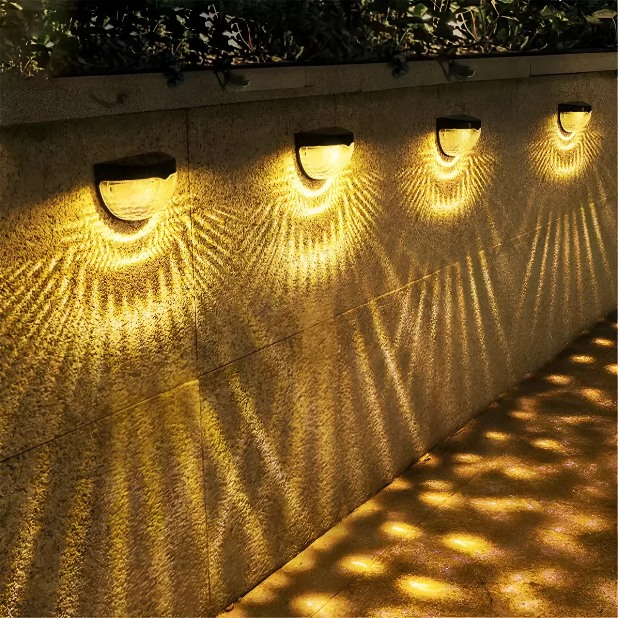 LumiWall – Solar Garden Wall Lamp | ventumra