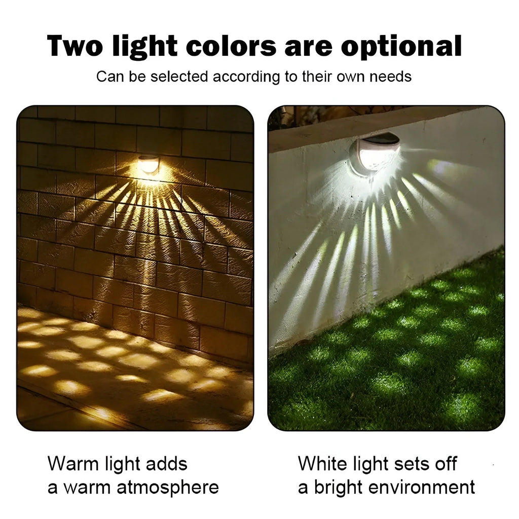 LumiWall – Solar Garden Wall Lamp | ventumra