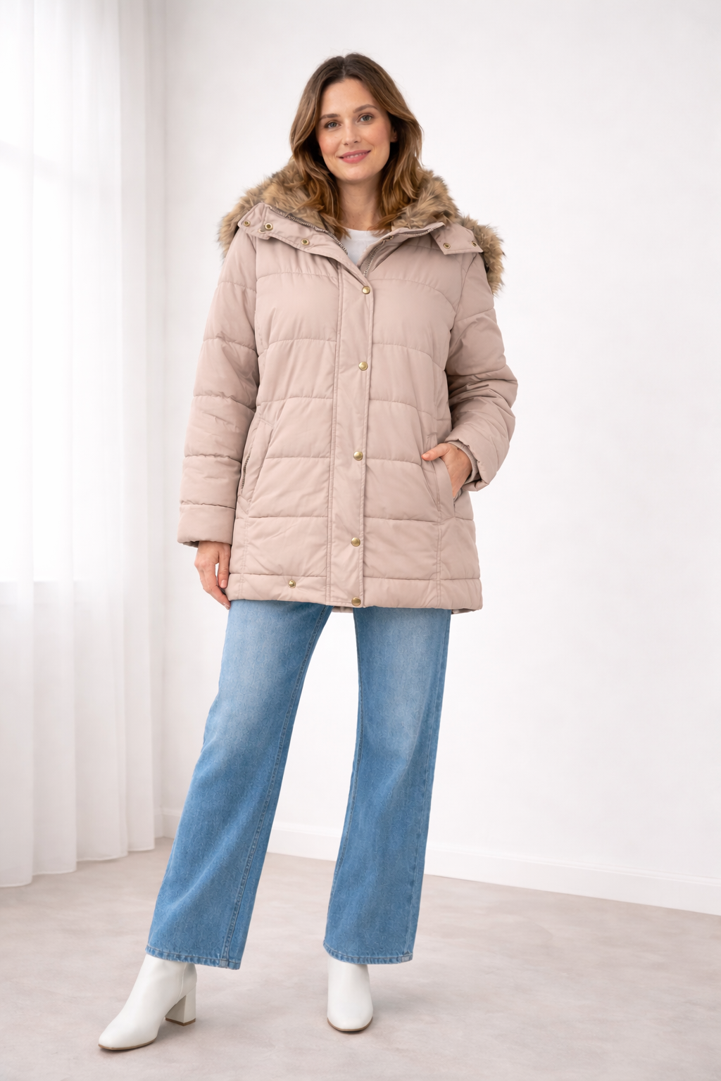 Puffer Hooded Jacket for Casual Wear | ventumra
