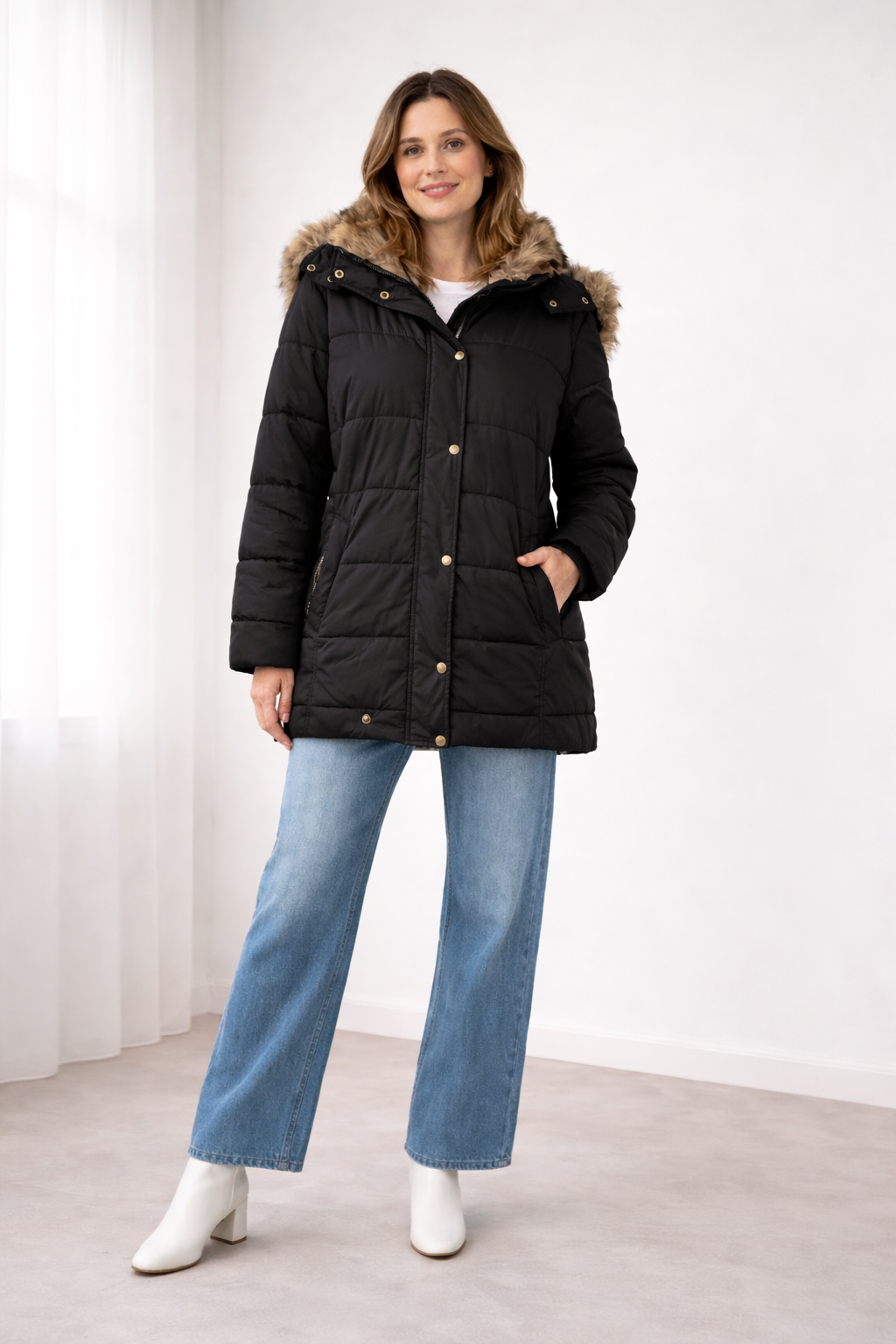 Puffer Hooded Jacket for Casual Wear | ventumra