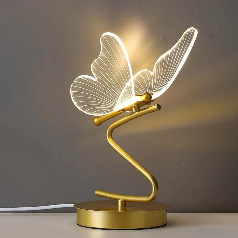 Luxury Butterfly LED Table Lamp - ButterflyLuxe | ventumra