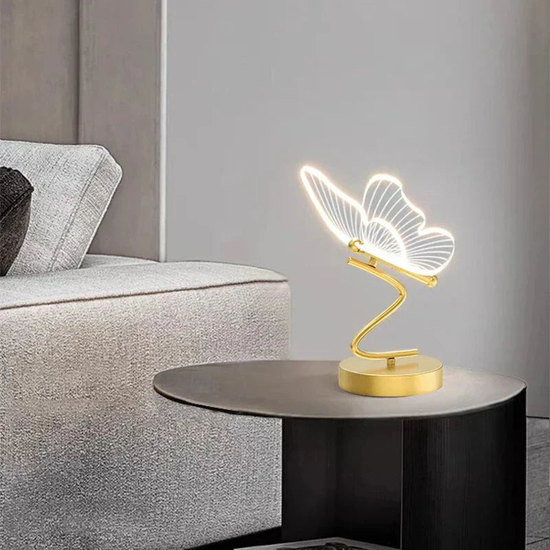 Luxury Butterfly LED Table Lamp - ButterflyLuxe | ventumra