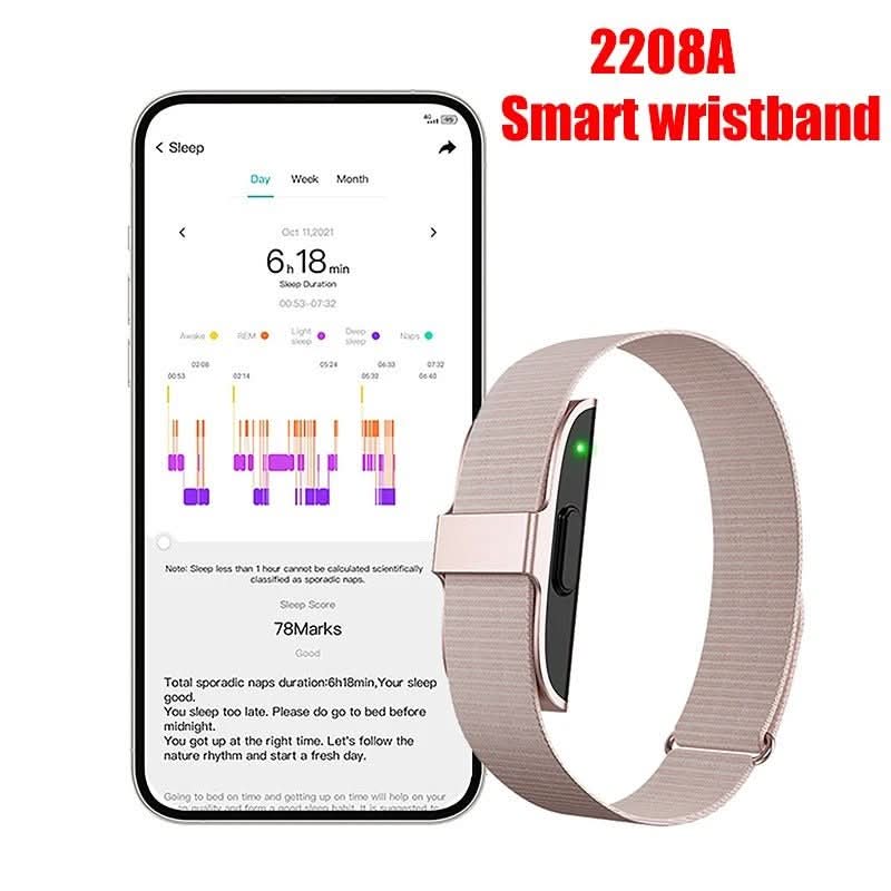 متتبع لياقة PulseGuard بمعيار IP68 — مراقبة معدل ضربات القلب ونسبة الأكسجين في الدم