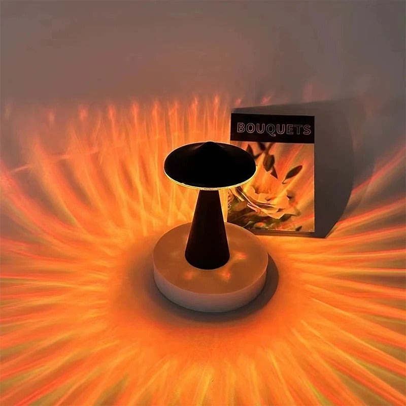 Nyara Mushroom USB Desk Lamp With Dimmable Touch Control