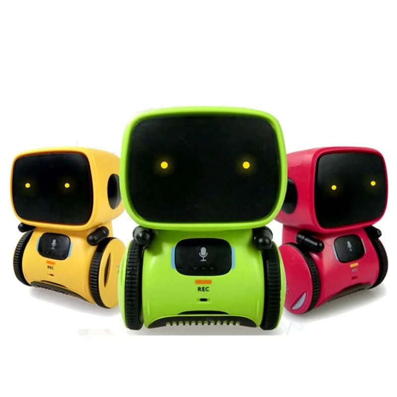PulseBot Mini táncoló robot — interaktív hang- és hangvezérlési funkciók