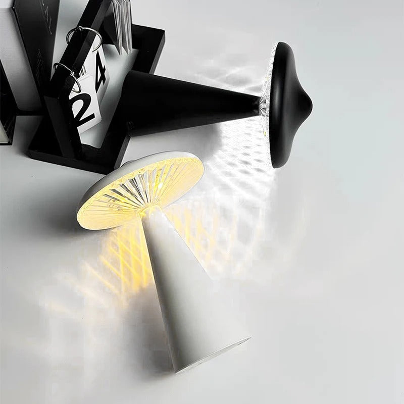 Nyara Mushroom USB Desk Lamp With Dimmable Touch Control