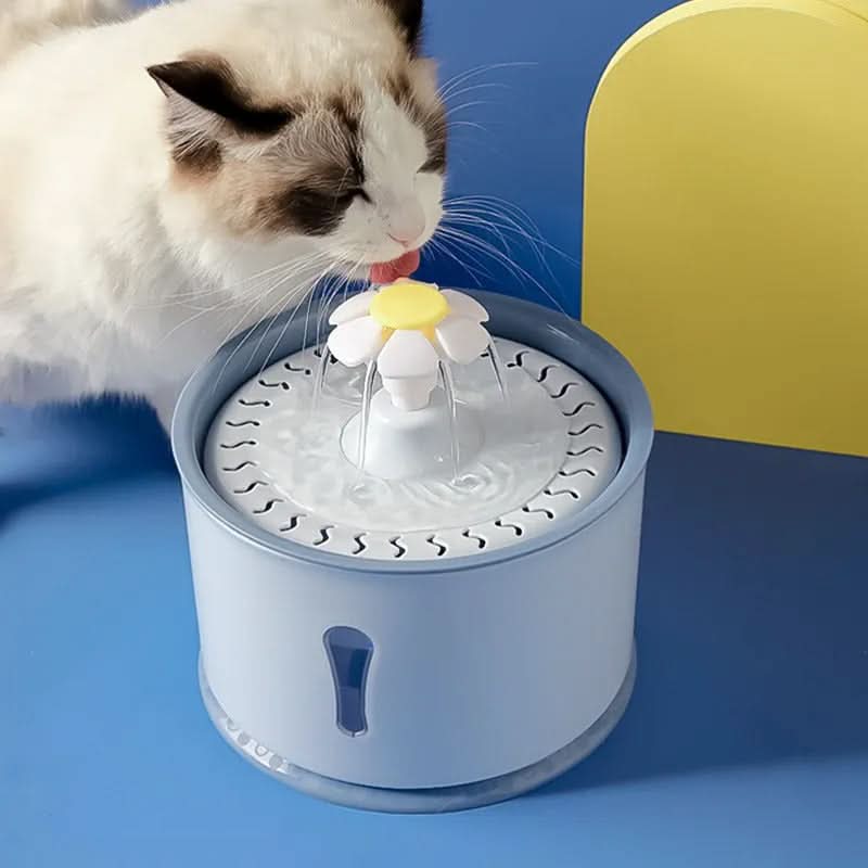 PawNest Spring Automatic Pet Drinking Fountain — Continuous Flow and Filtration System