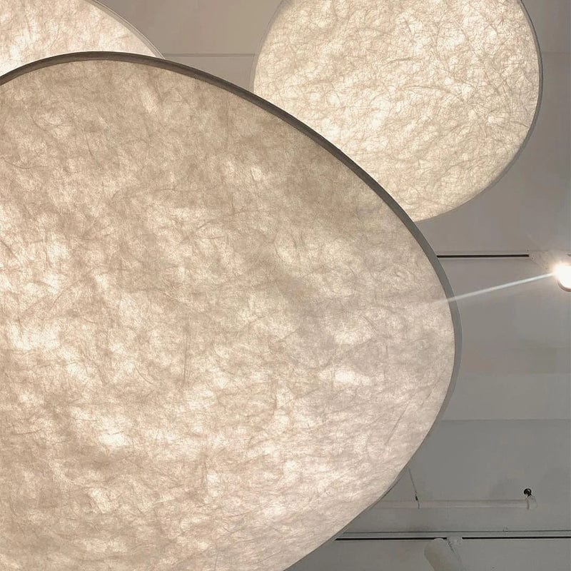 Arashi Japandi Silk Pendant Ceiling Light Chandelier