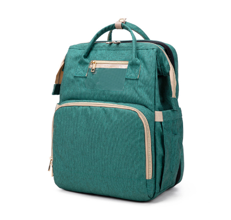 Convertible Baby Nappy Backpack with Foldable Bassinet – Waterproof Multi-Pocket Design | ventumra