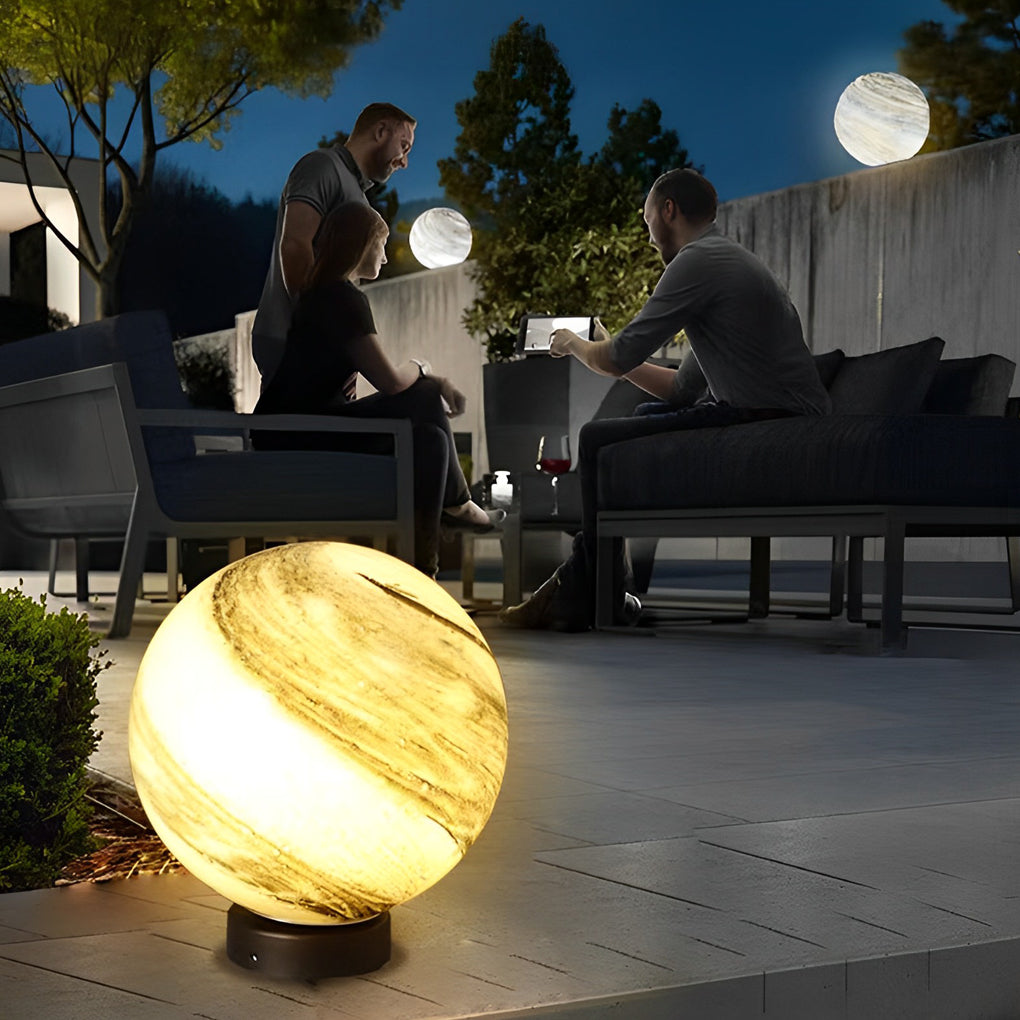 Astral Marble Patio Light | Ventumra