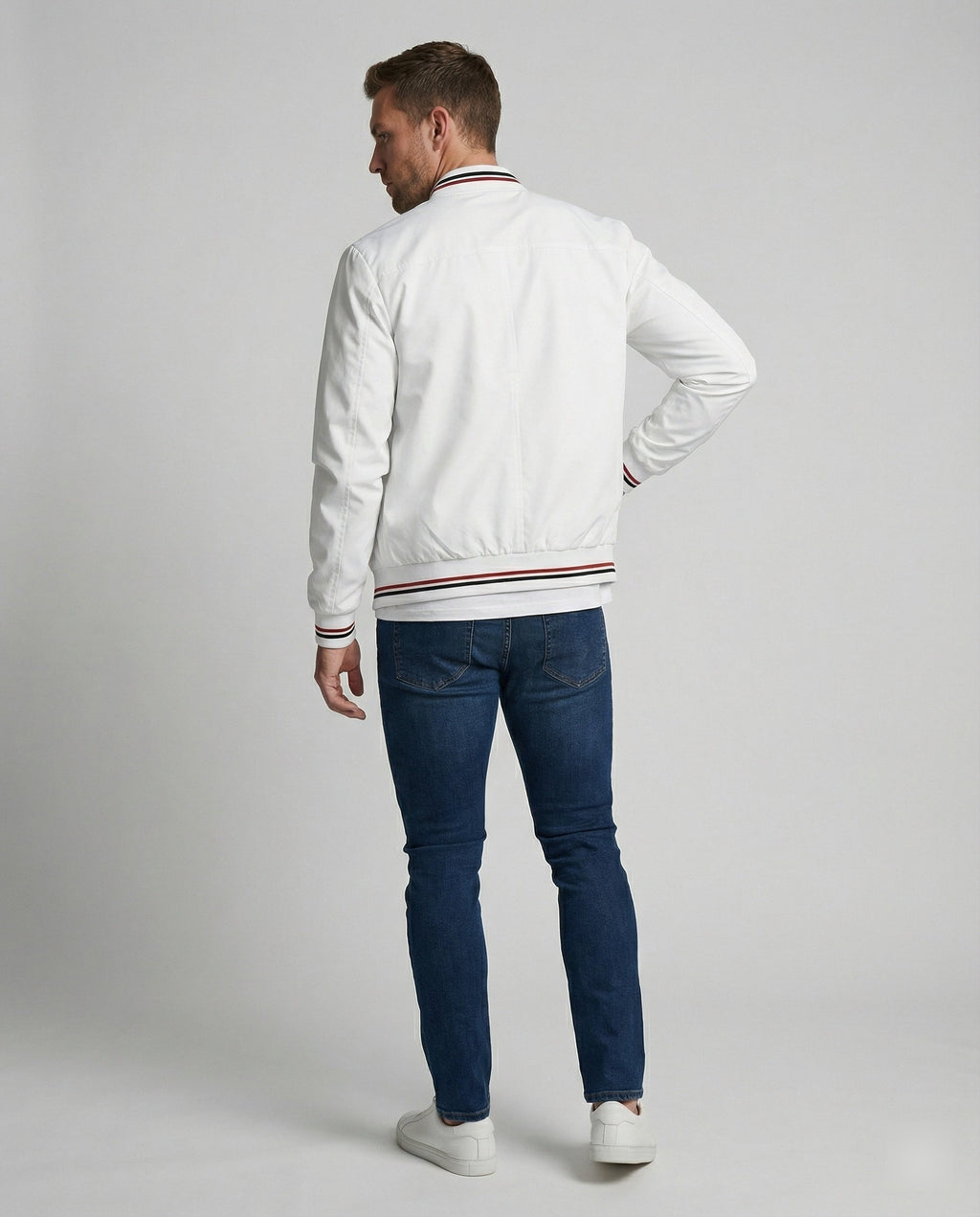 Men's Light Bomber Jacket, Water-Resistant | ventumra