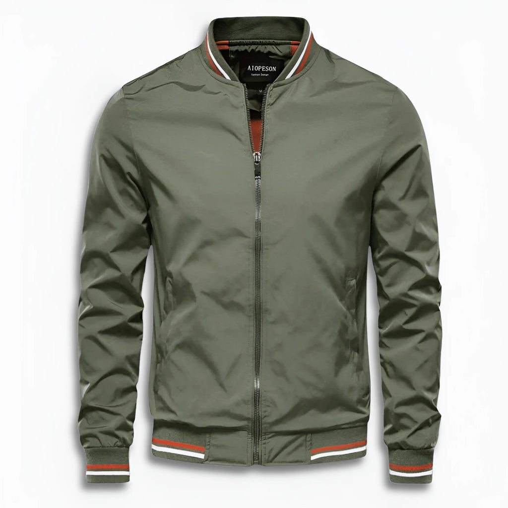 Men's Light Bomber Jacket, Water-Resistant | ventumra