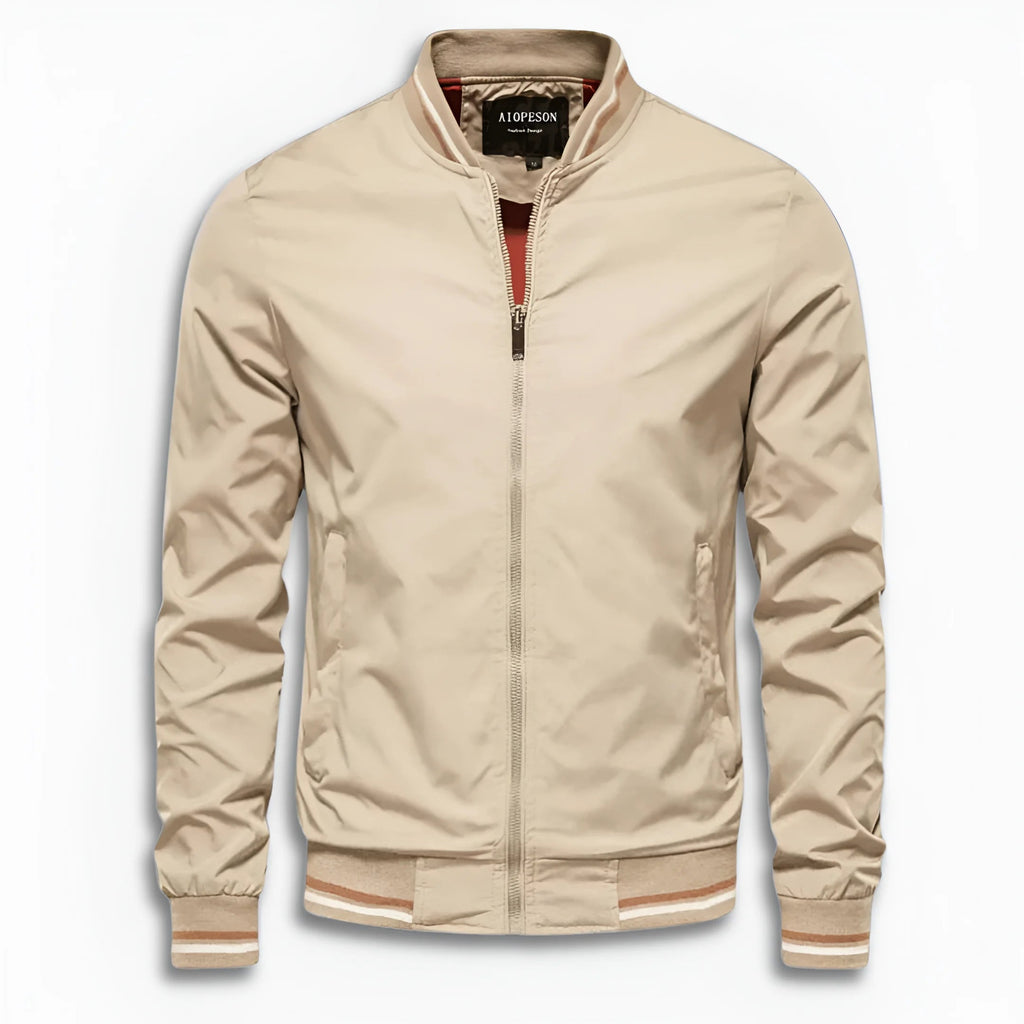 Men's Light Bomber Jacket, Water-Resistant | ventumra