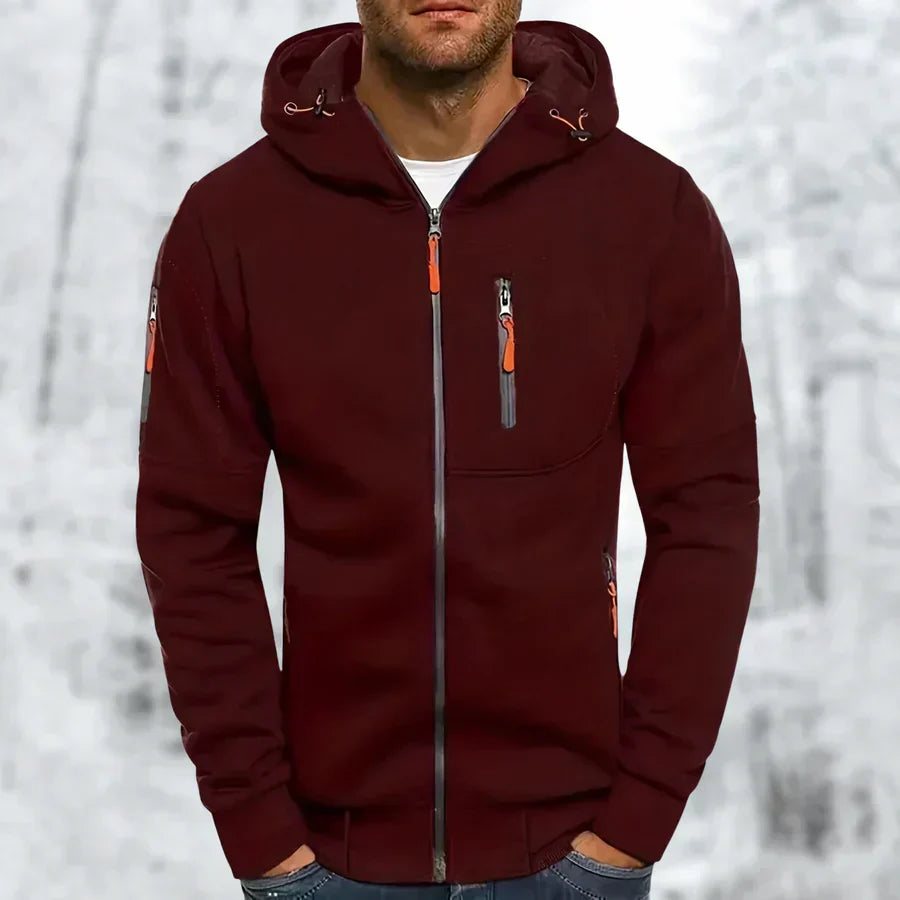 Versatile Comfort Zip Hoodie | ventumra