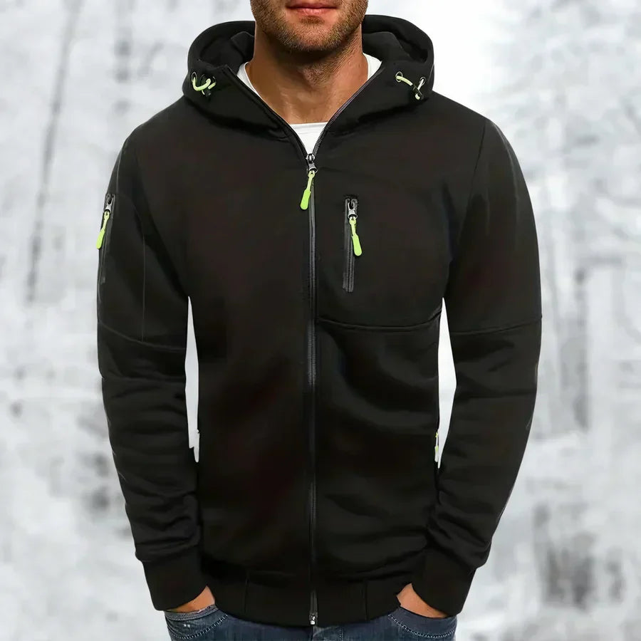 Versatile Comfort Zip Hoodie | ventumra