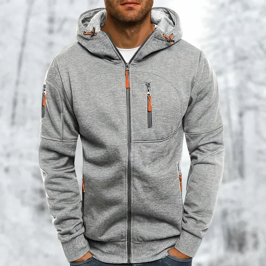Versatile Comfort Zip Hoodie | ventumra