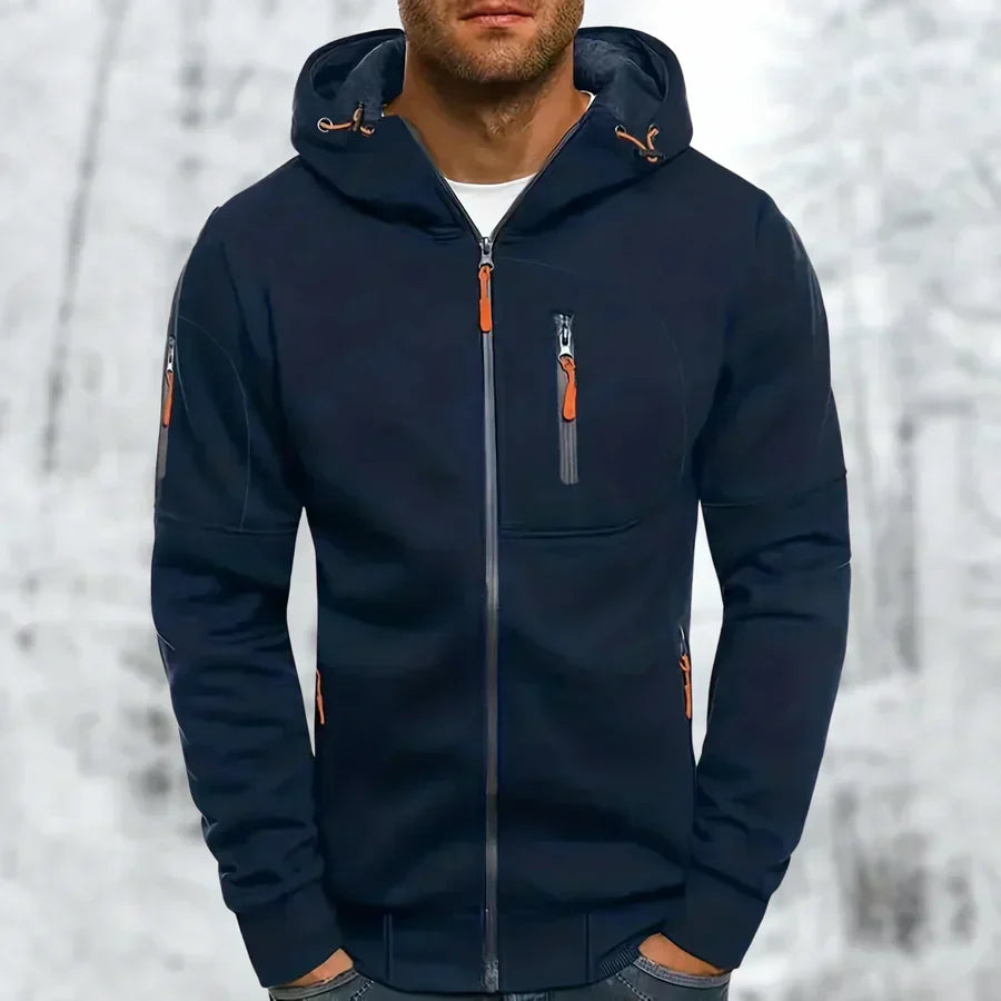 Versatile Comfort Zip Hoodie | ventumra