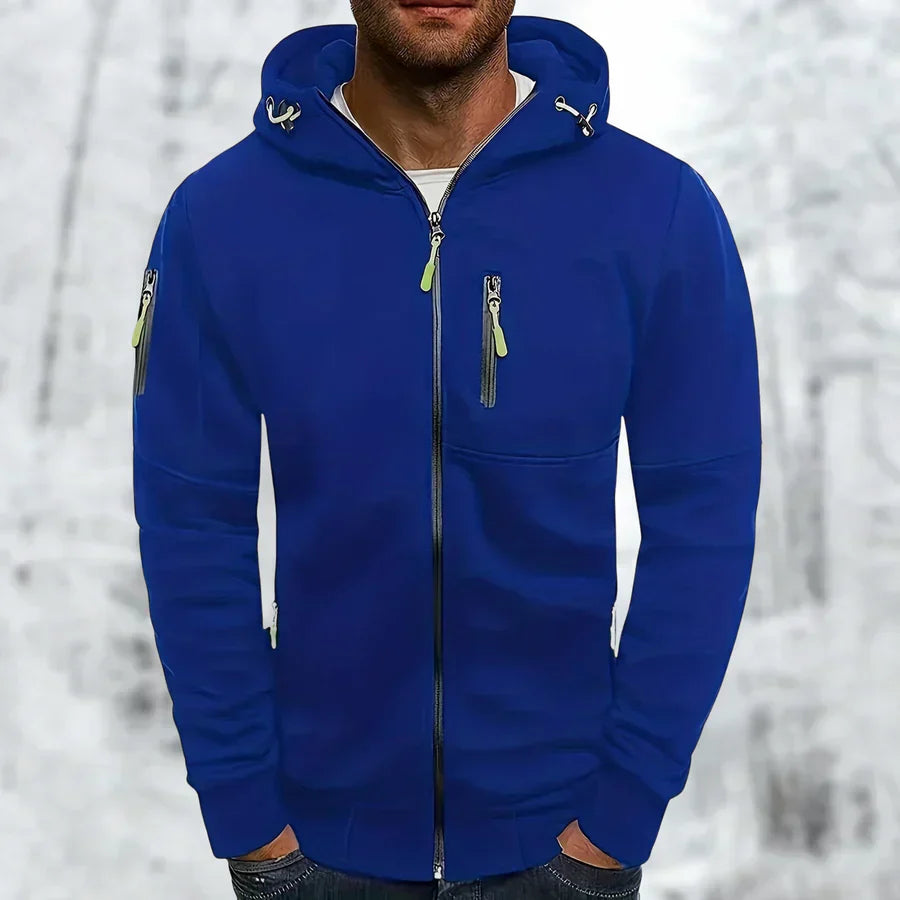 Versatile Comfort Zip Hoodie | ventumra