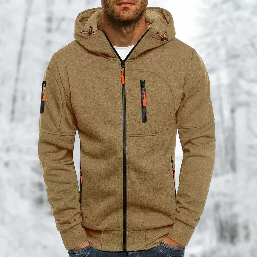 Versatile Comfort Zip Hoodie | ventumra