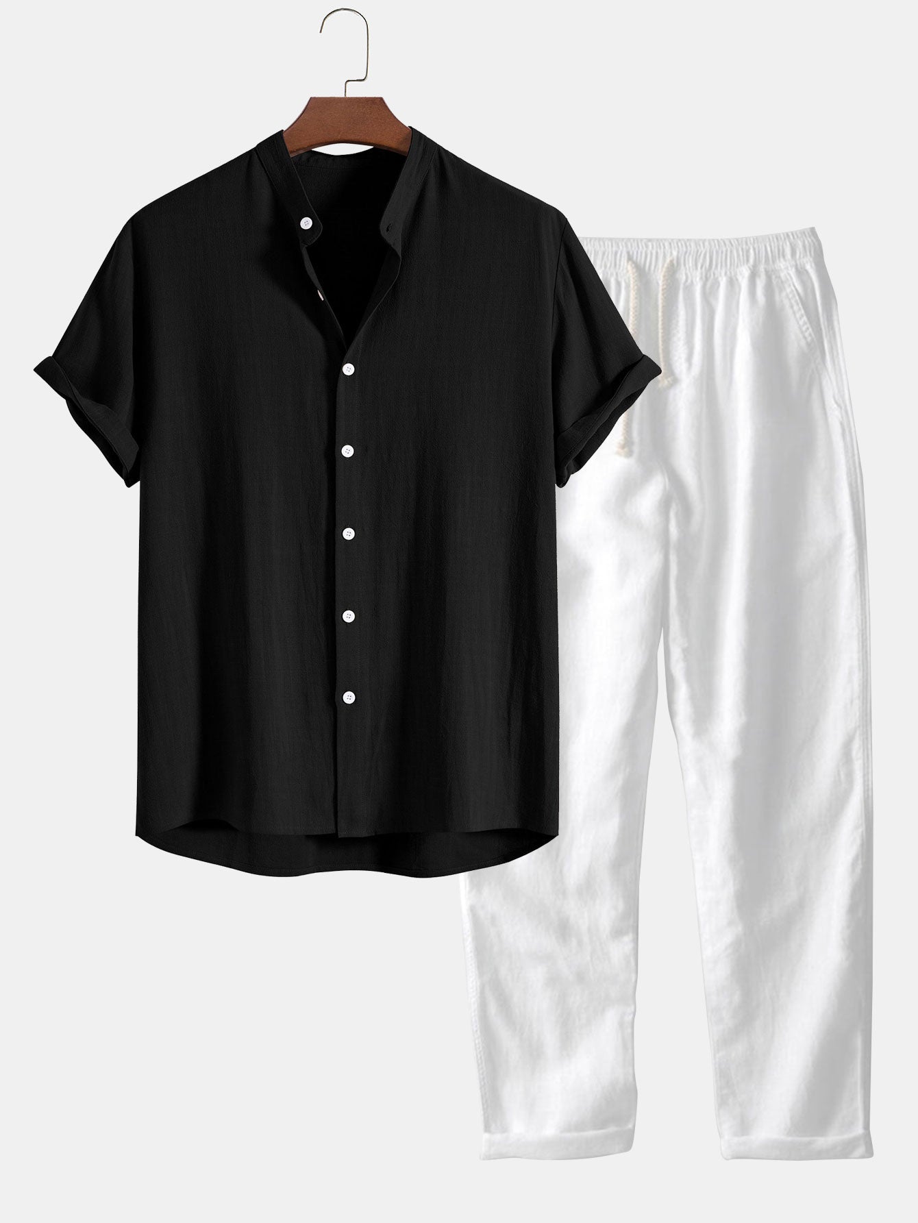 Men's Casual Shirt and Pants Ensemble | ventumra