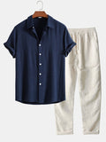 Men's Casual Shirt and Pants Ensemble | ventumra