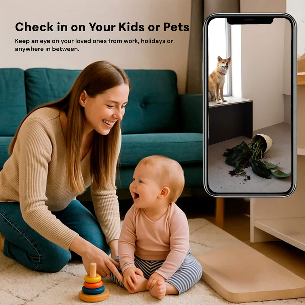 Compact Wireless Audio Camera for Home Security | ventumra