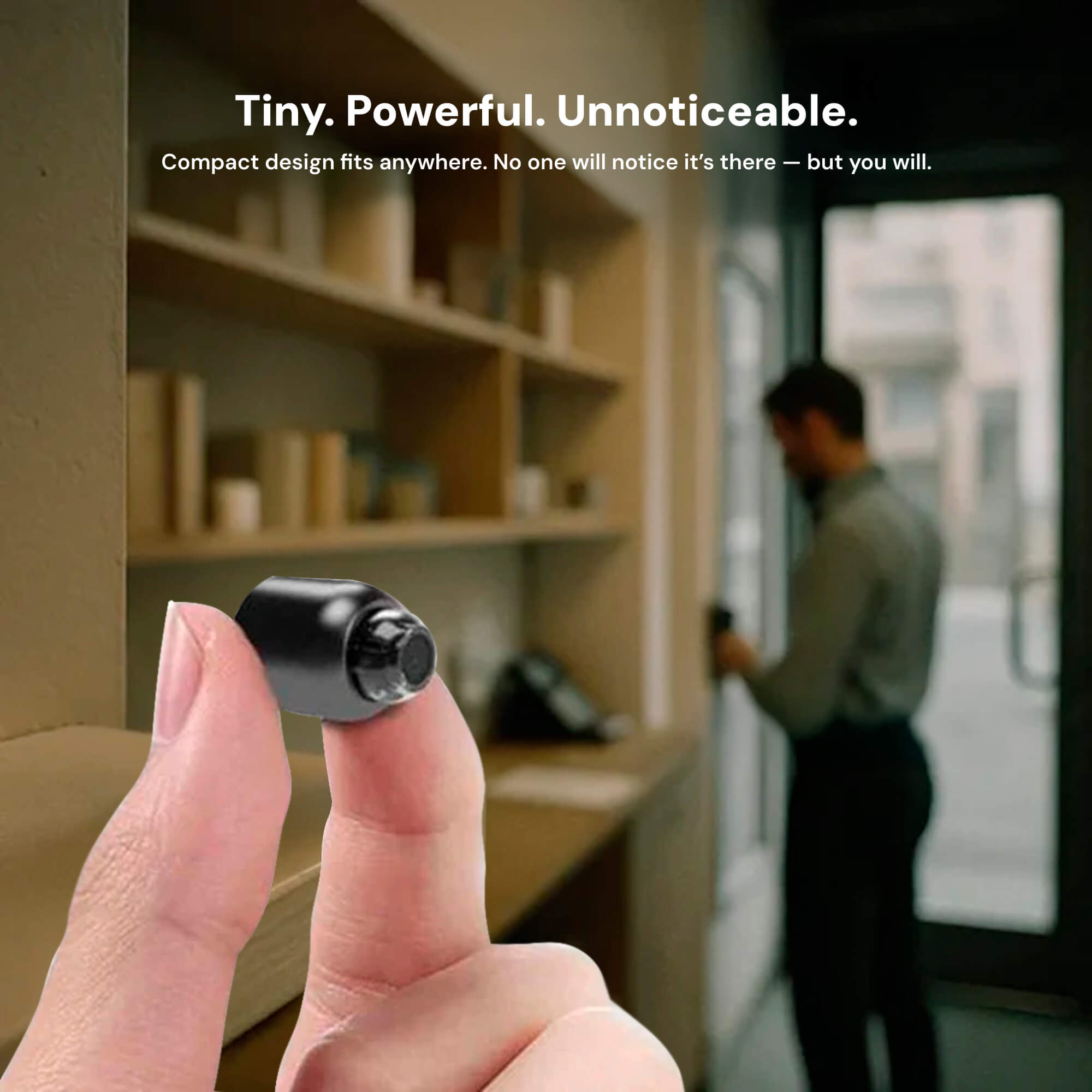 Compact Wireless Audio Camera for Home Security | ventumra