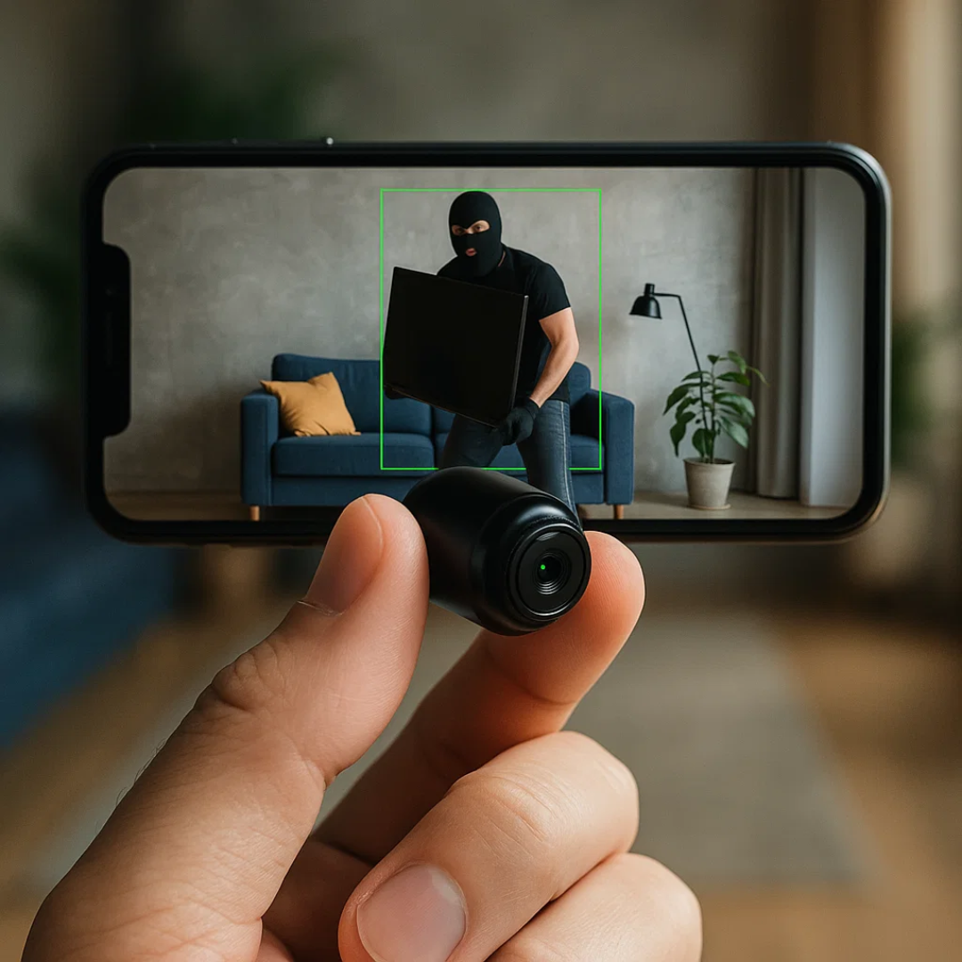 Compact Wireless Audio Camera for Home Security | ventumra