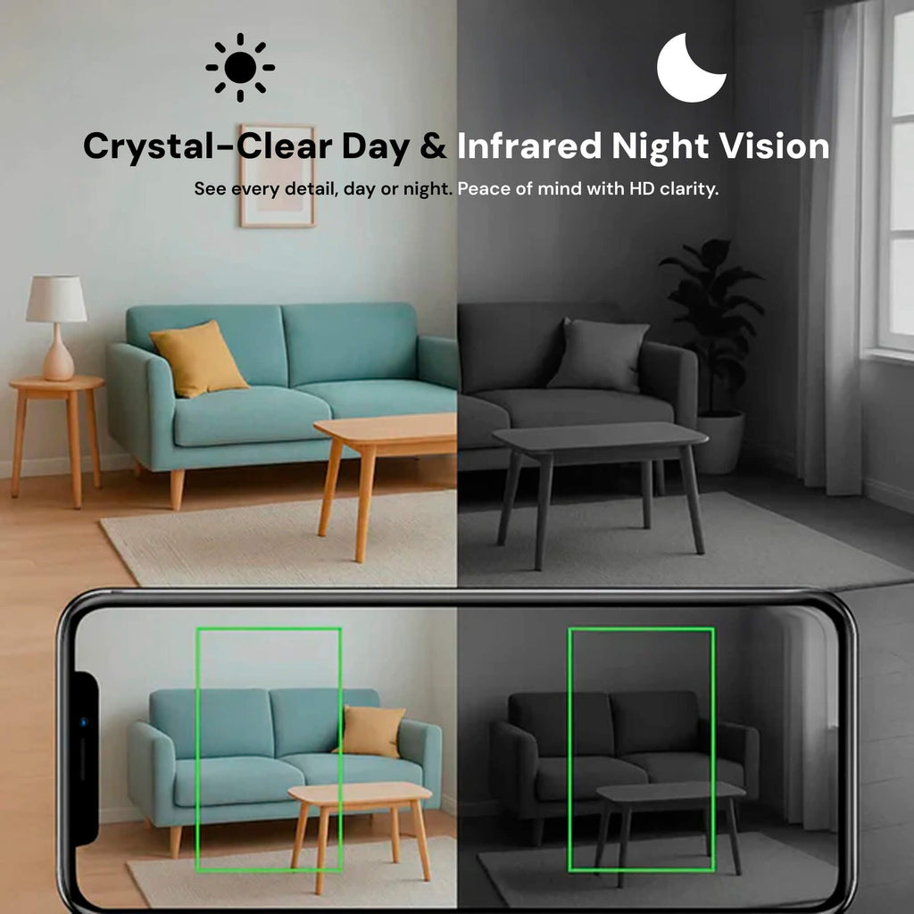 Compact Wireless Audio Camera for Home Security | ventumra