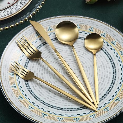 Elegant Flatware Set - Modern Dining Essentials | ventumra