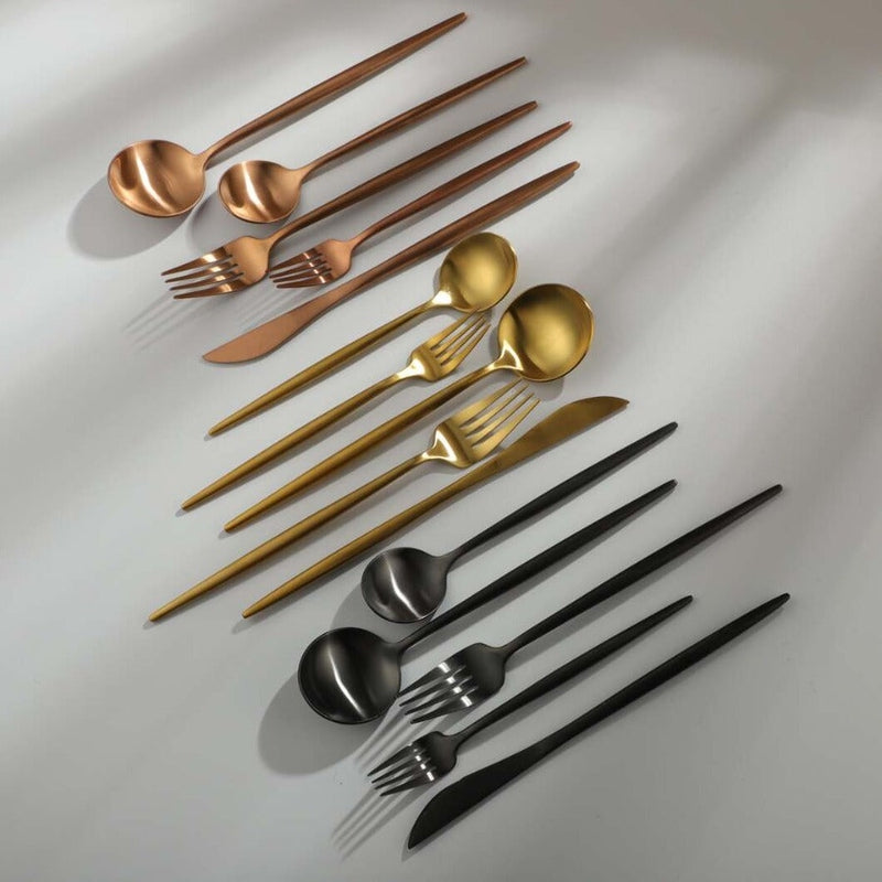 Elegant Flatware Set - Modern Dining Essentials | ventumra