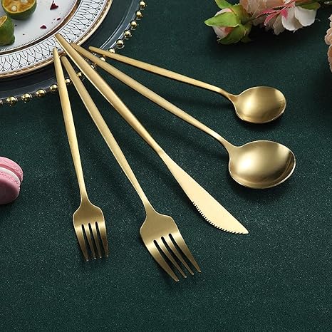 Elegant Flatware Set - Modern Dining Essentials | ventumra