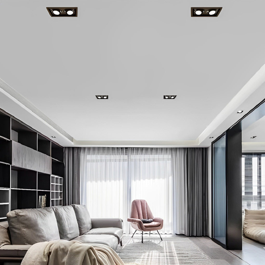 Architect Twin Recessed Spotlight | Ventumra