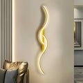 Contemporary Wave Wall Sconce for Ambient Indoor Light | ventumra