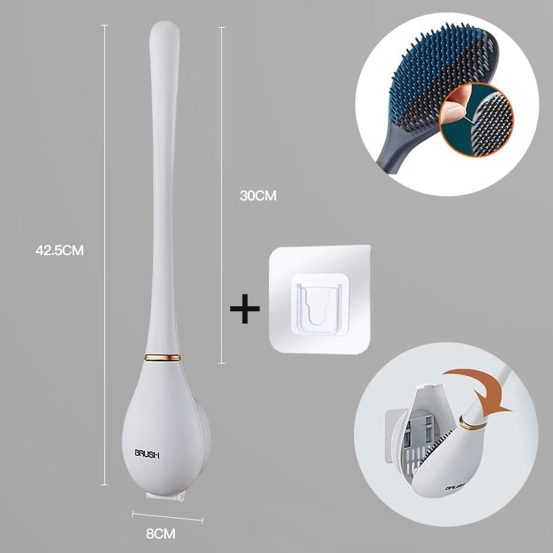 Silicone Toilet Brush for Deep Cleaning | ventumra