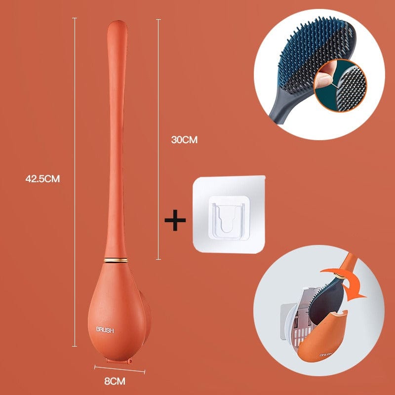 Silicone Toilet Brush for Deep Cleaning | ventumra